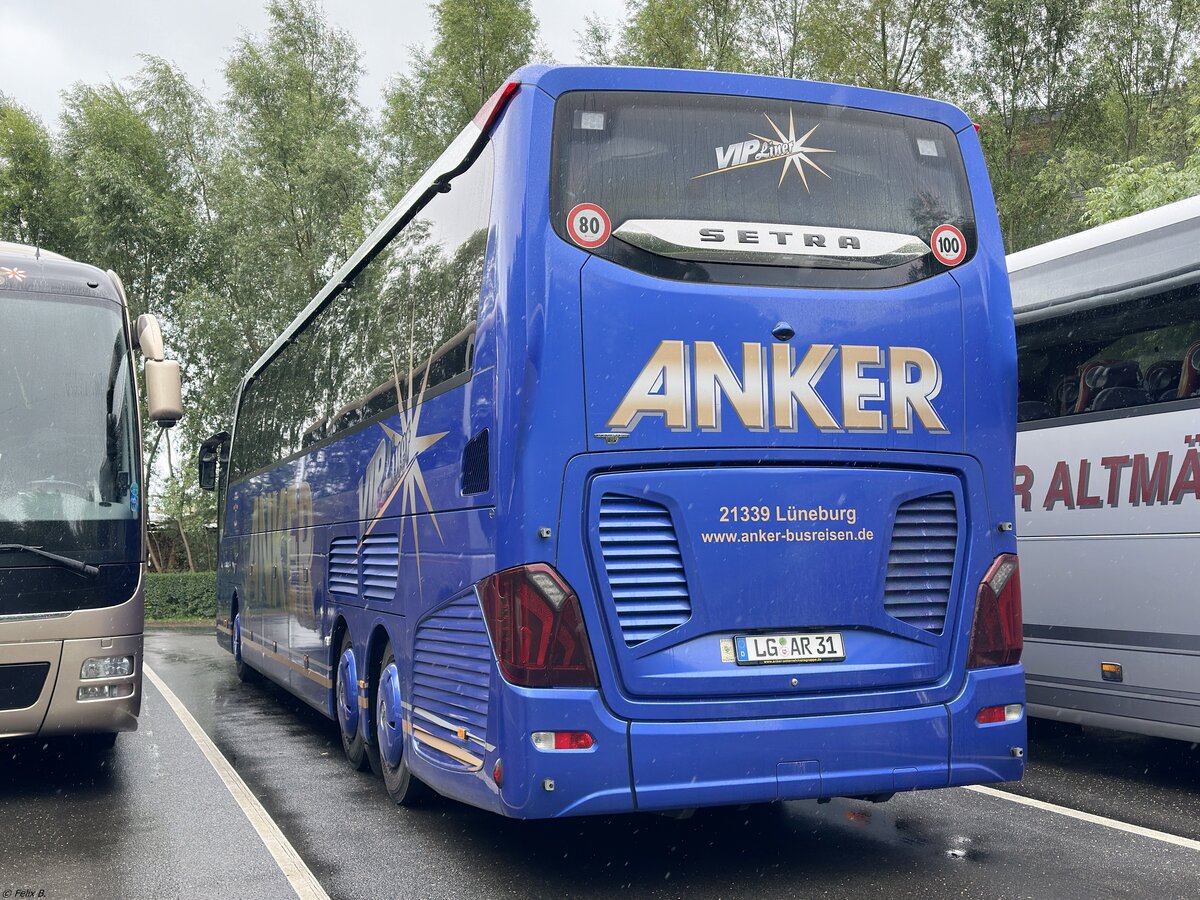 Setra 517 HDH von Anker aus Deutschland in Plau am See.