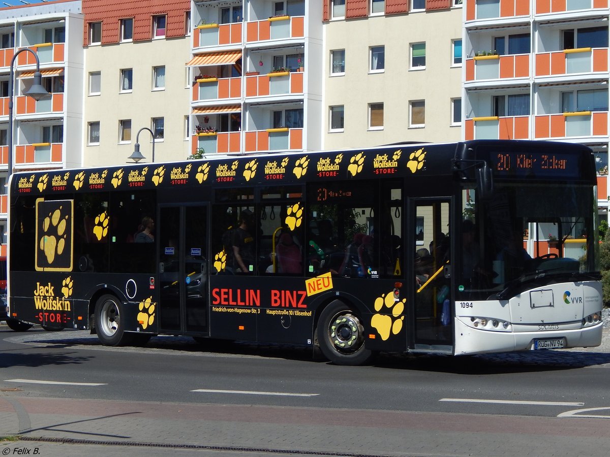 Solaris Urbino 12 der VVR in Binz.