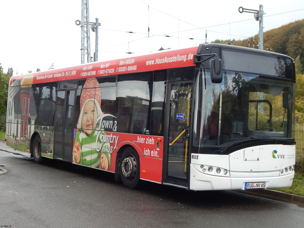 Solaris Urbino 12 der VVR in Sassnitz.