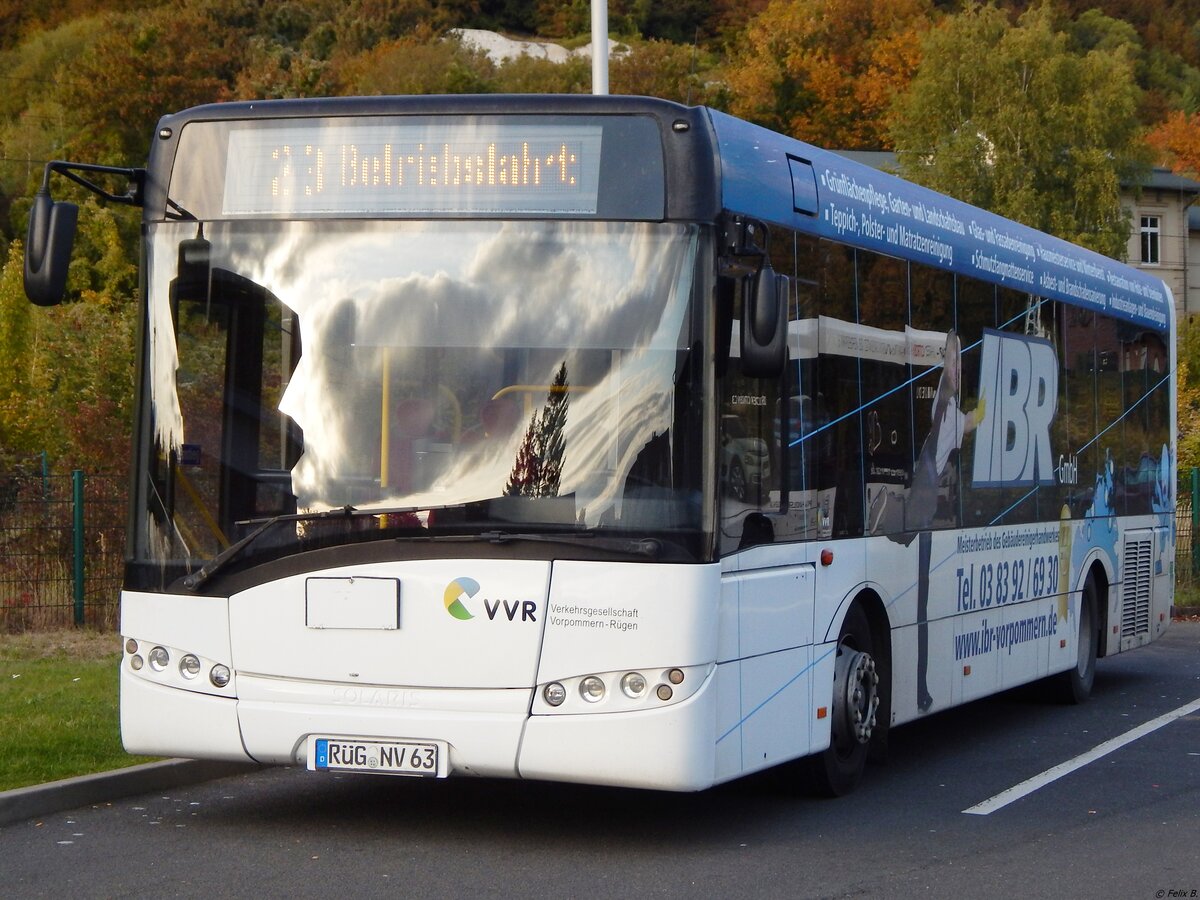 Solaris Urbino 12 der VVR in Sassnitz.