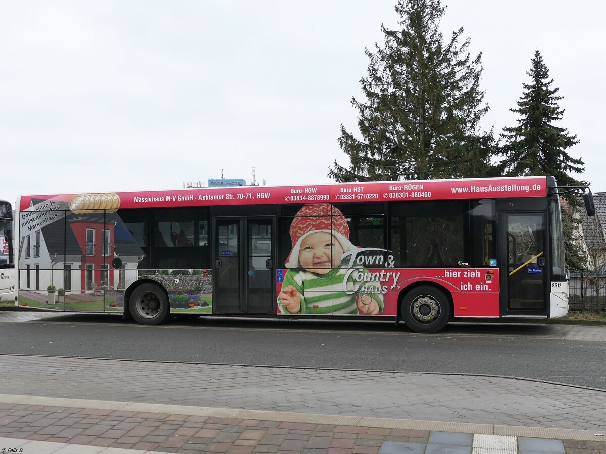 Solaris Urbino 12 der VVR in Sassnitz.