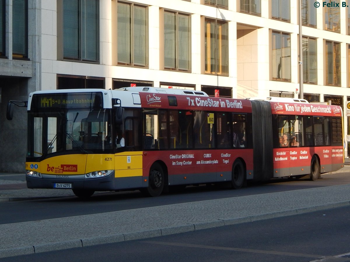 Solaris Urbino 18 der BVG in Berlin.