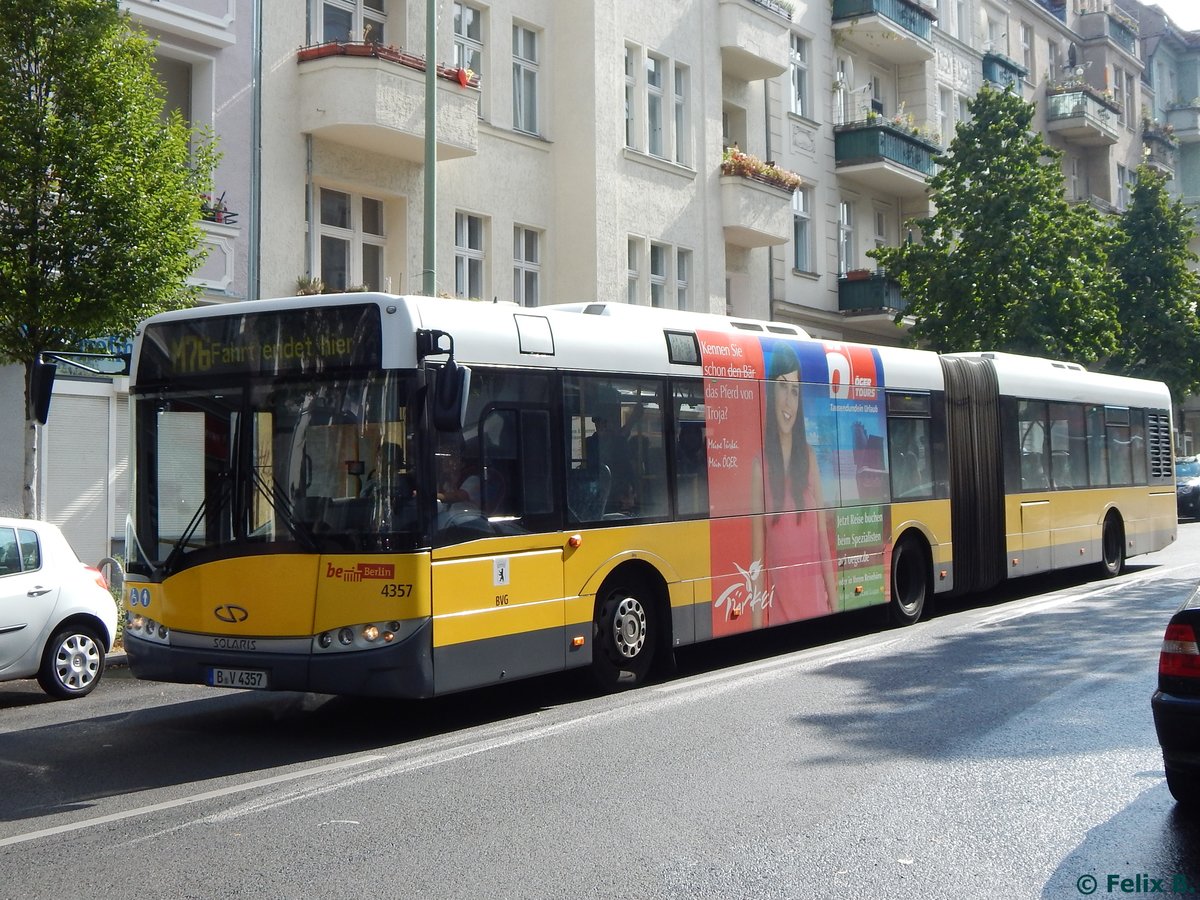 Solaris Urbino 18 der BVG in Berlin.