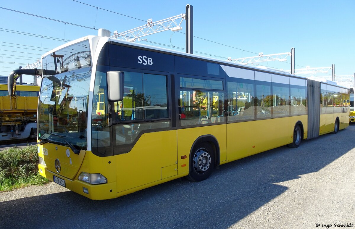 Stuttgarter Straßenbahnen (SSB) | Nr. 7113 | S-SB 7113 | Mercedes-Benz Citaro G | 21.10.2018 in Stuttgart