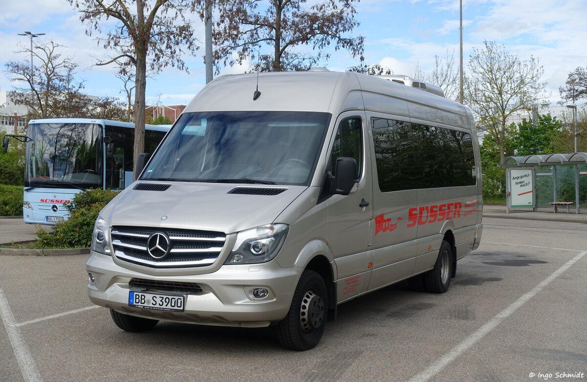 Süsser Reisen & Transport aus Deckenpfronn | BB-S 3900 | Mercedes-Benz Sprinter Transfer 45 | 16.05.2021 in Sindelfingen