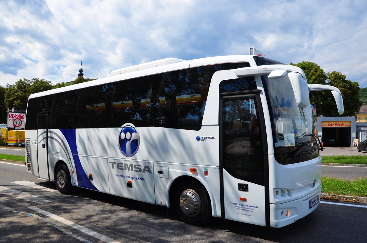 Temsa MD9 von Temsa Deutschland in Krems gesehen.