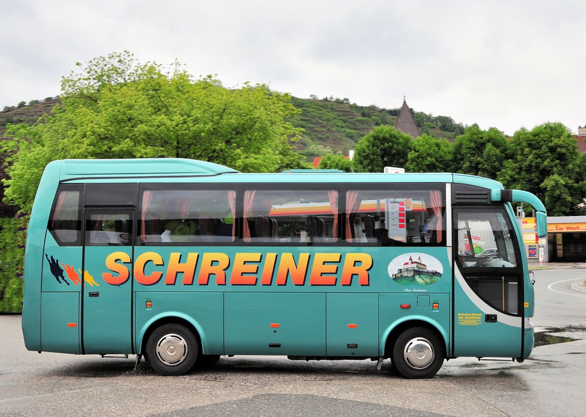 Temsa Opalin von Schreiner Reisen aus �sterreich am 17.Mai 2014 in Krems gesehen.