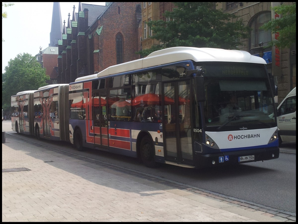 Van Hool AGG 300 der Hamburger Hochbahn AG in Hamburg.