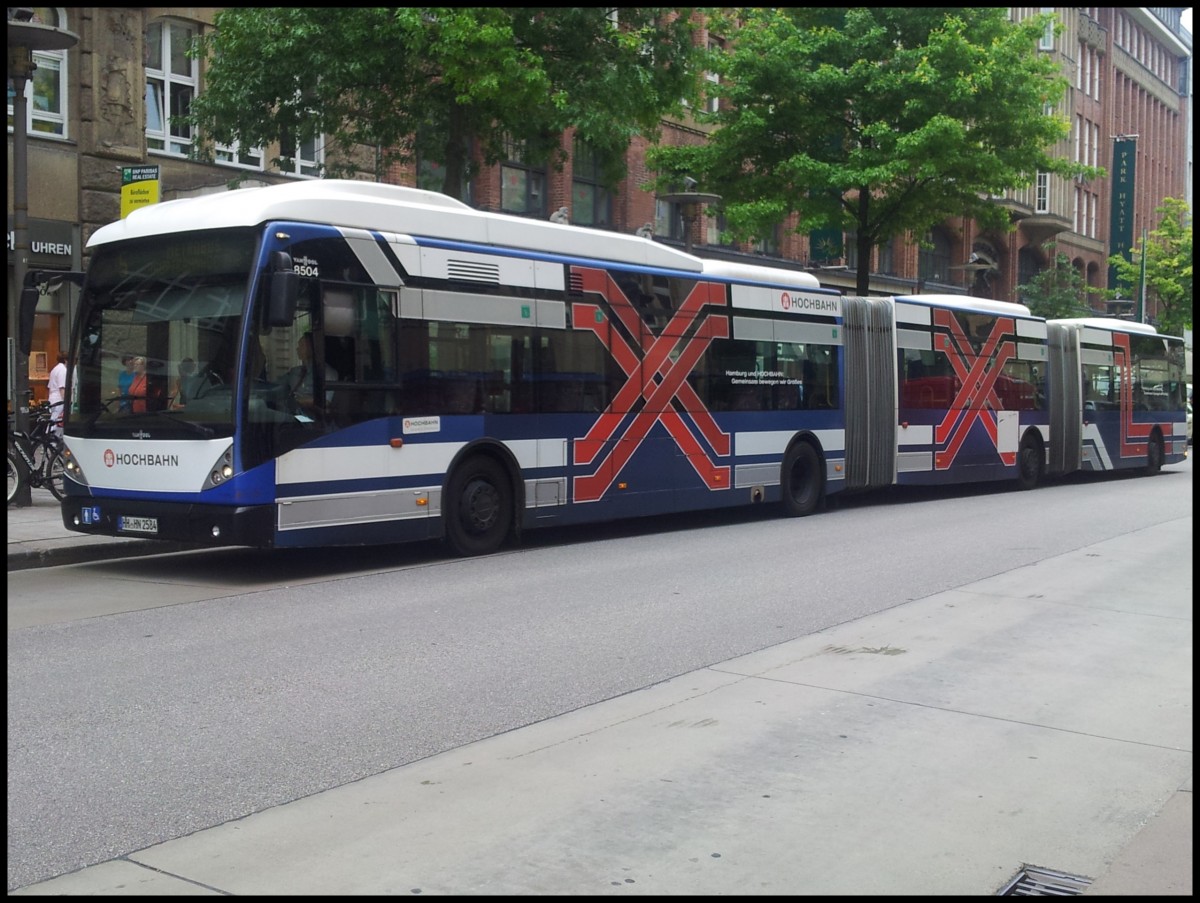 Van Hool AGG 300 der Hamburger Hochbahn AG in Hamburg.