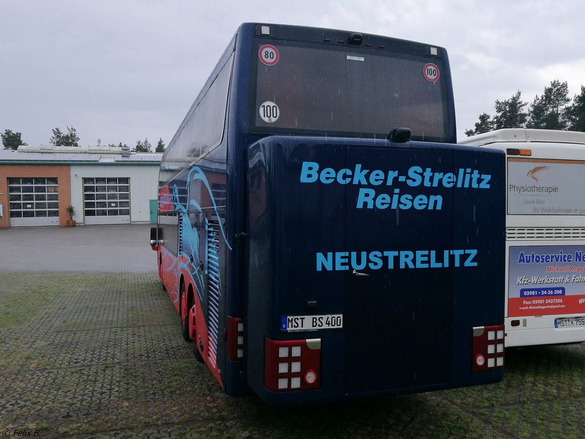 Van Hool TD925 von Becker-Strelitz Reisen aus Deutschland in Neustrelitz.