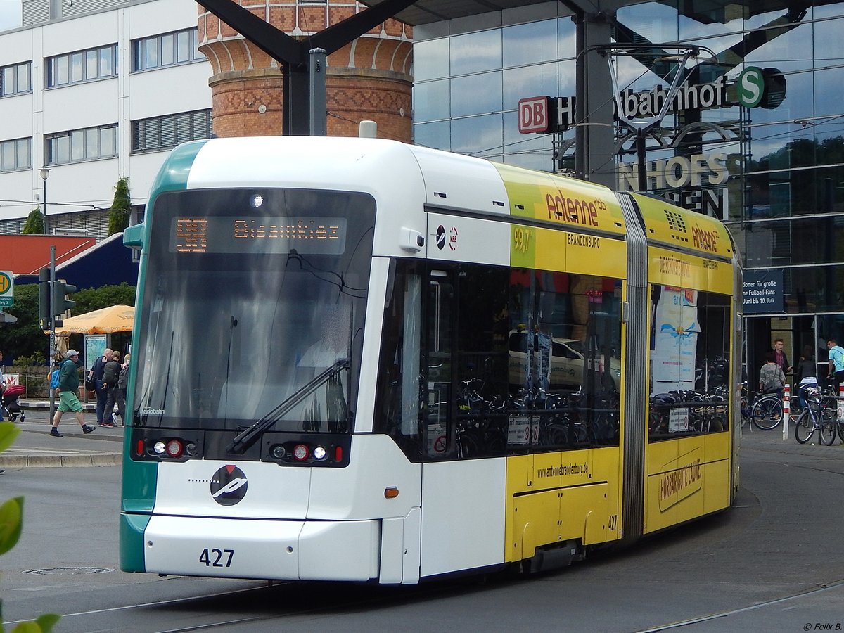 Variobahn Nr. 427 der ViP in Potsdam.