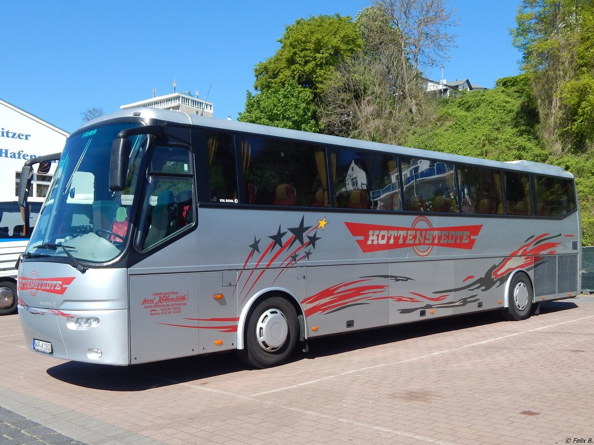 VDL Bova Futura von Kottenstedte aus Deutschland im Stadthafen Sassnitz.