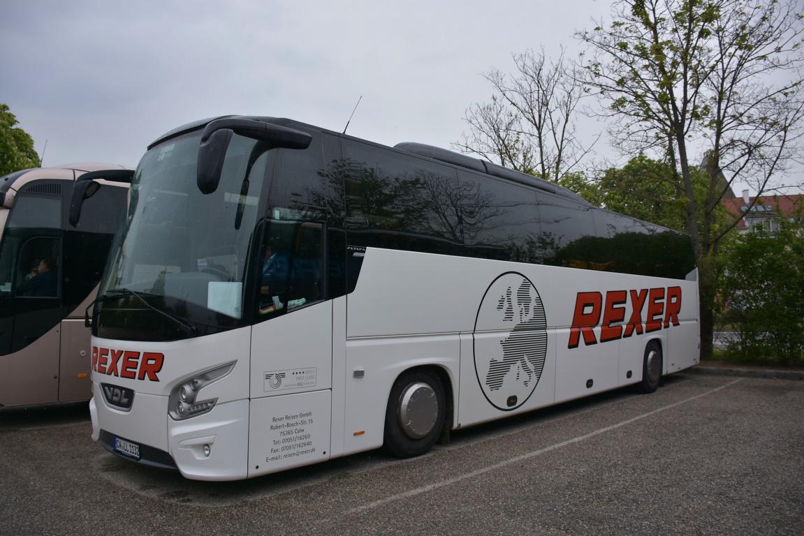 VDL Futura von Rexer Reisen aus der BRD in Krems.