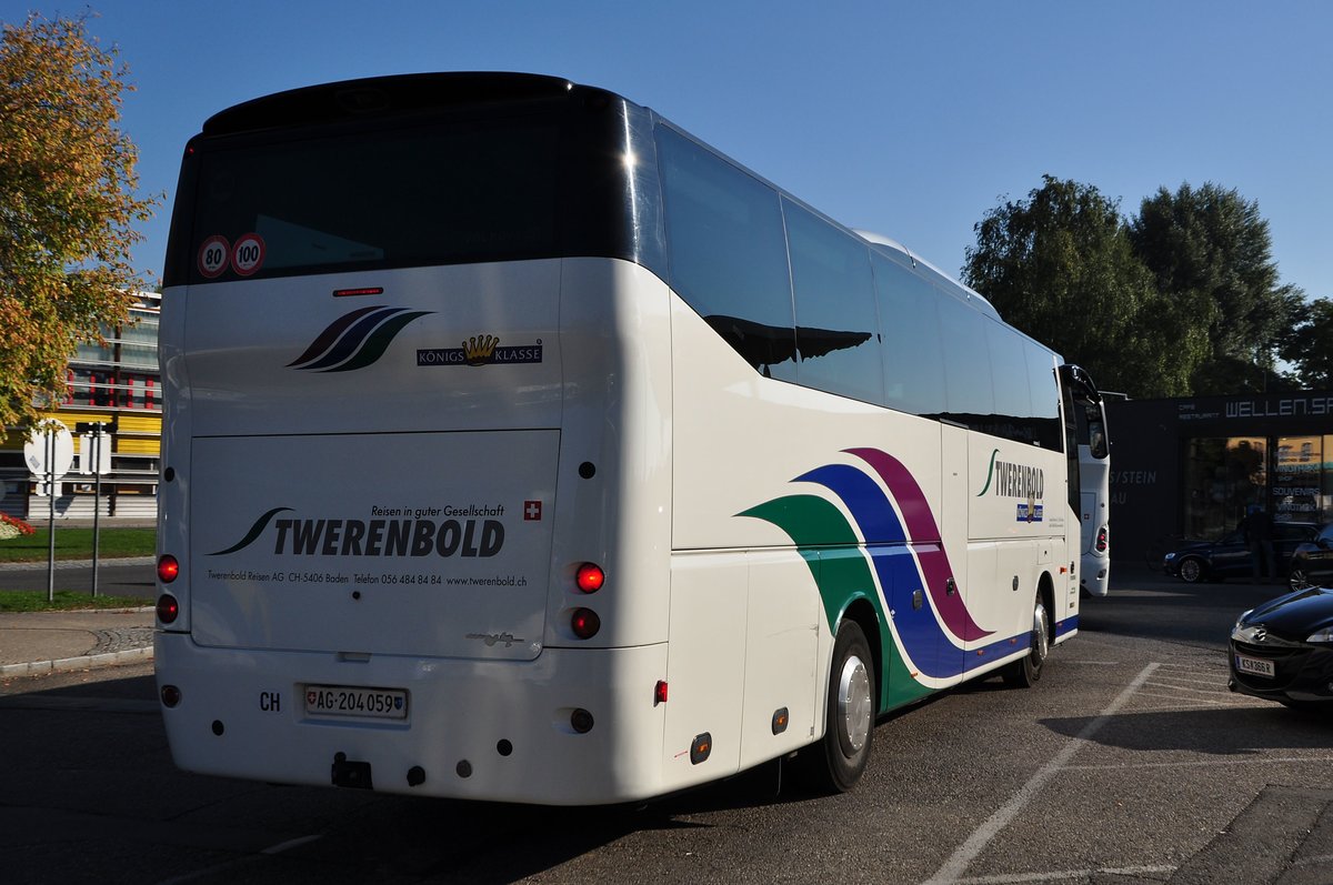 VDL Futura von Twerenbold aus der CH in Krems gesehen.