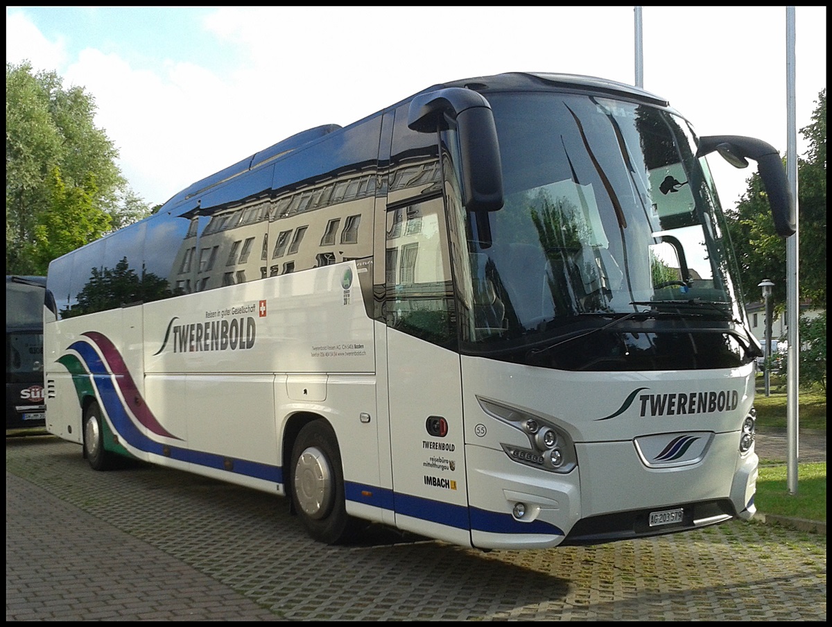 VDL Futura von Twerenbold aus der Schweiz in Bergen