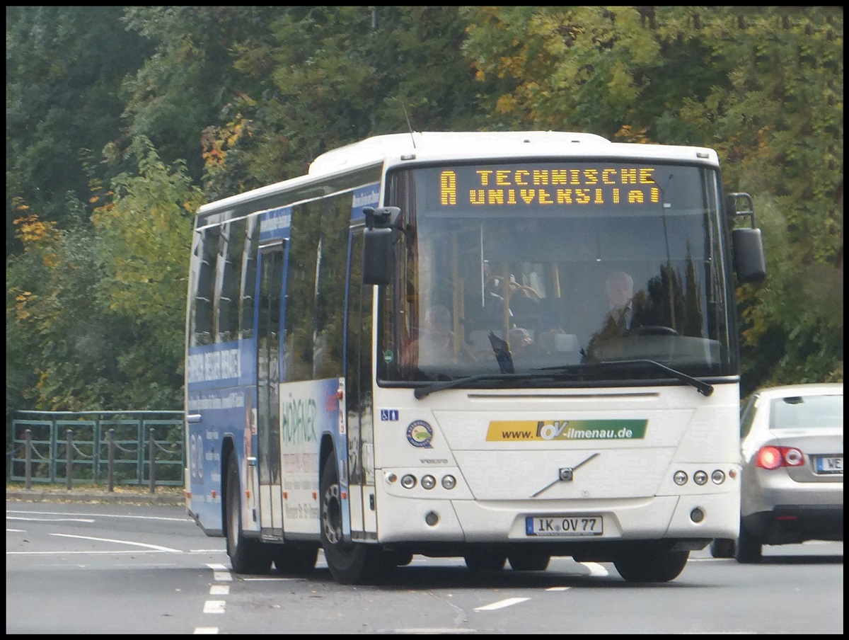 Volvo 8700 von IOV-Ilmenau in Ilmenau.