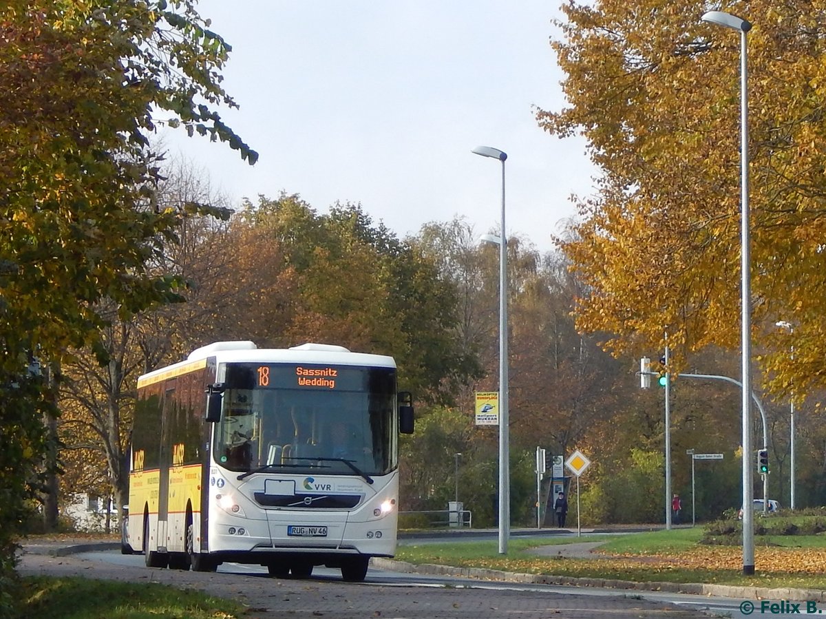 Volvo 8900 der VVR in Sasnitz.