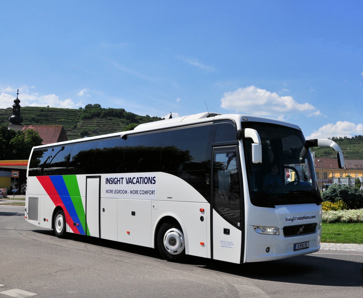 VOLVO 9700 von Wetterstein Bus+KFZ GmbH/�sterreich am 9.7.2013 in Krems unterwegs.