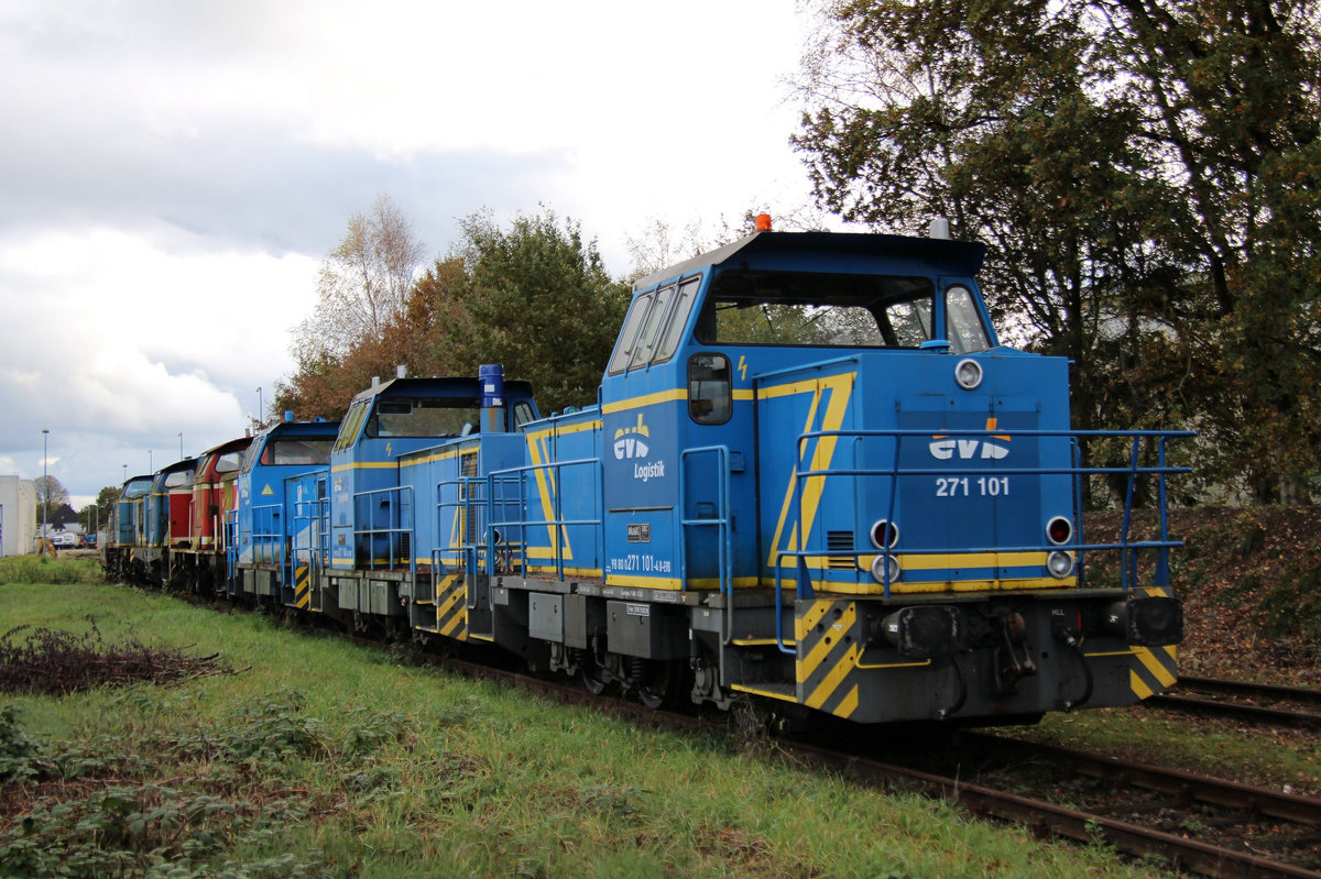 Von der evb zur Zeit nicht genutzte Triebfahrzeuge. Bremervörde, den 03.11.2019