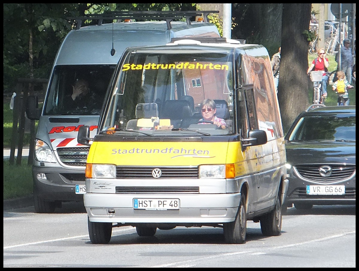 VW Microstar von Stadtrundfahrten Stralsund in Stralsund.