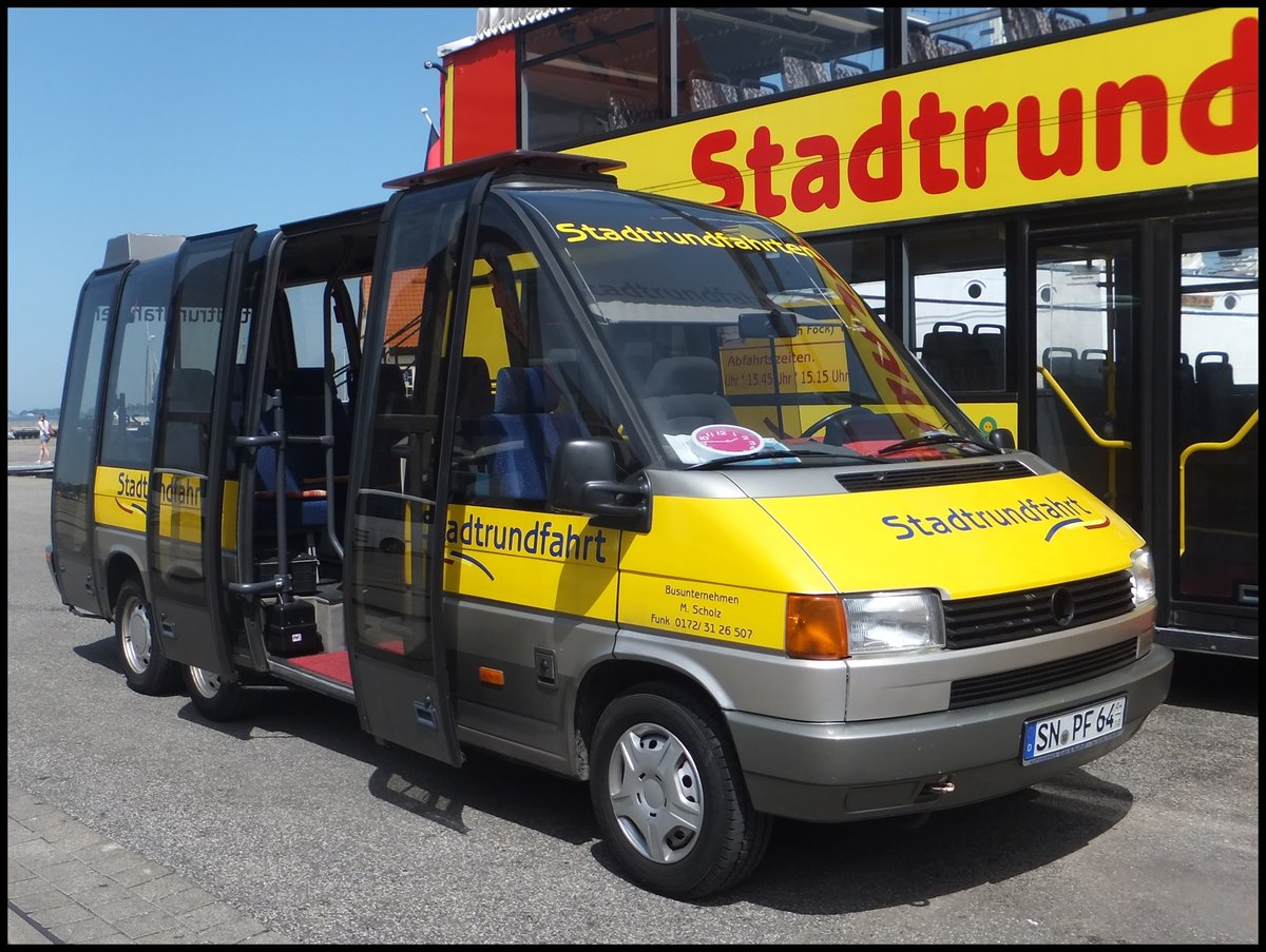 VW Microstar von Stadtrundfahrten Stralsund in Stralsund. 