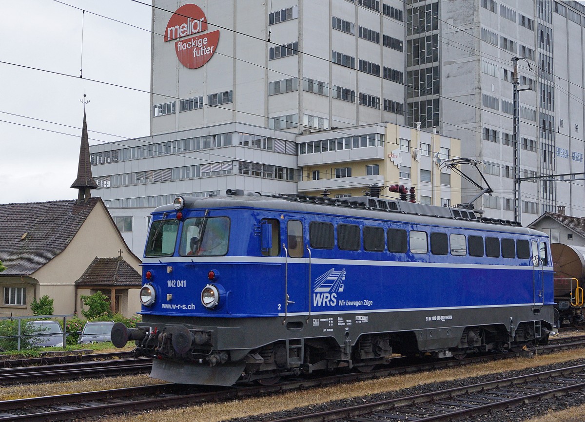 WRS/ÖBB: WRS 104201 (ehemals Oesterreichische Bundesbahnen) in Herzogenbuchsee am 20. Mai 2015.
Foto: Walter Ruetsch 