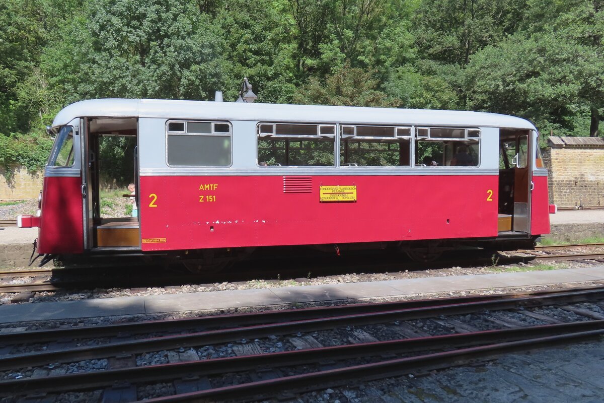 Z-151 der AMTF hat eine Pause in Fonds-de-Gras am 20 Augustus 2023.