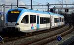 BRENG 5048 verlasst Arnhem Centraal am 6 Januar 2023.