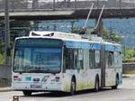 Van Hool AG300T der Stdtischer Verkehrsbetrieb Esslingen in Esslingen.