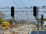 Gleis 4 bis 6 w�hrend Bauarbeiten an Gleis 7 bis 10.