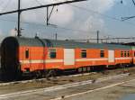 NMBS Dms Gep�ckwagen in D-Zug van Oostende nach K�ln.