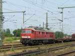 DB Schenker Diesellok 232 592-6 met G�terzug.
