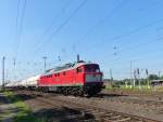 DB Schenker Diesellok  Ludmilla  232 908-4 mit G�terzug.