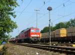 DB Schenker Dieselok 232 524-9 mit een G�terzug.