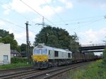 Euro Cargo Rail (ECR) Diesellok 247 041-7 mit G�terzug.