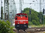 RheinCargo dieselloc DE 91 Rangierbahnhof Gremberg bei Gremberg Gnf (Gremberg Nord Fahrdienstleitung) Porzer Ringstra�e, K�ln 09-07-2016.
