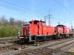 DB Cargo Diesellok 363 223-9 und 294 807-3 Rangierbahnhof K�ln Gremberg.