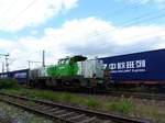 Vossloh Locomotives Diesellok G 18 mit Nummer 92 80 4180 001-4 D-VL Baujahr 2011 G�terbahnhof Oberhausen West 13-07-2017.