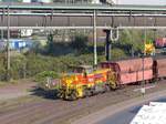 Eisenbahn und H�fen GmbH Diesellok 527 (98 80 0274 072-4 D-EHG) ThyssenKrupp Alsumerstrasse, Duisburg 22-09-2016.
