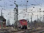DB Cargo Diesellok 294 845-3 Rangierbahnhof K�ln-Kalk Nord 08-03-2018.