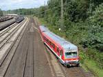 DB TW 628/928 449 verl�sst Duisburg Entfang 14-09-2017.
