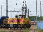 EH (Eisenbahn und H�fen Duisburg) Diesellok 543 MAK G1206 G�terbahnhof Oberhausen West 06-07-2018.