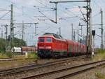 DB Cargo Diesellok 232 635-3 G�terbahnhof Oberhausen West 06-07-2018.