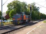 EEB (Emsl�ndische Eisenbahn) Diesellok 275 805-2 (92 80 1275 805-2 D-EBB) Salzbergen 17-08-2018.