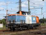 LoConnect GmbH, Diesellokomotive 212 058-2  (92 80 1212 058-2 D-LOC) mit dem Name  Lena Sophie  G�terbahnhof Oberhausen West 19-09-2019.