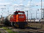 ALS (Alstom Lokomotiven Service GmbH) Diesellok 1275 003-2 (92 80 1275 003-2 D-ALS) vermietet an Chemion G�terbahnhof Oberhausen West 19-09-2019.