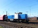 ATC Angel Trains Cargo, Antwerpen Belgien Mak G1206 Diesellok vermietet an Railflex GmbH, Ratingen 1502 (92 82 0001 502-4 D-RF) G�terbahnhof Oberhausen West Deutschland 12-03-2020.