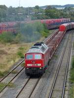 DB Cargo Diesellok 232 668-4 G�terbahnhof Hochfeld S�d.