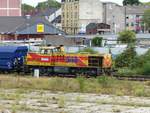 Eisenbahn und H�fen GmbH Diesellokomotive 548 G�terbahnhof Hochfeld S�d, Duisburg 21-08-2020.