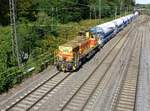 Eisenbahn und H�fen Diesellokomotive 548 Abzweig Lotharstrasse, Forsthausweg, Duisburg 19-09-2019.
